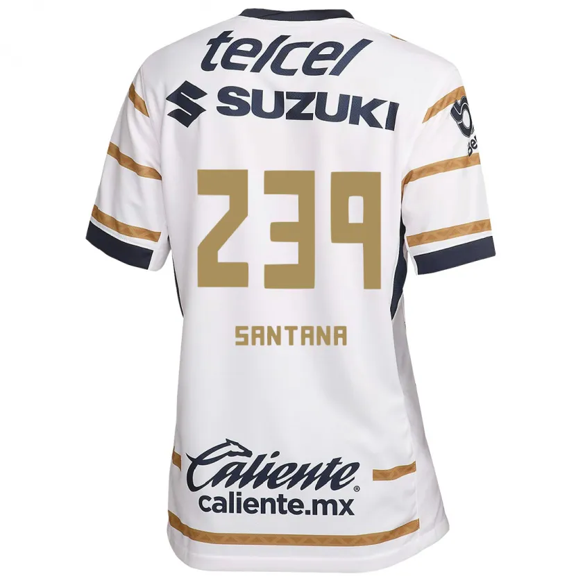 Danxen Kinder Guillermo Santana #239 Weißer Obsidian Heimtrikot Trikot 2024/25 T-Shirt Österreich