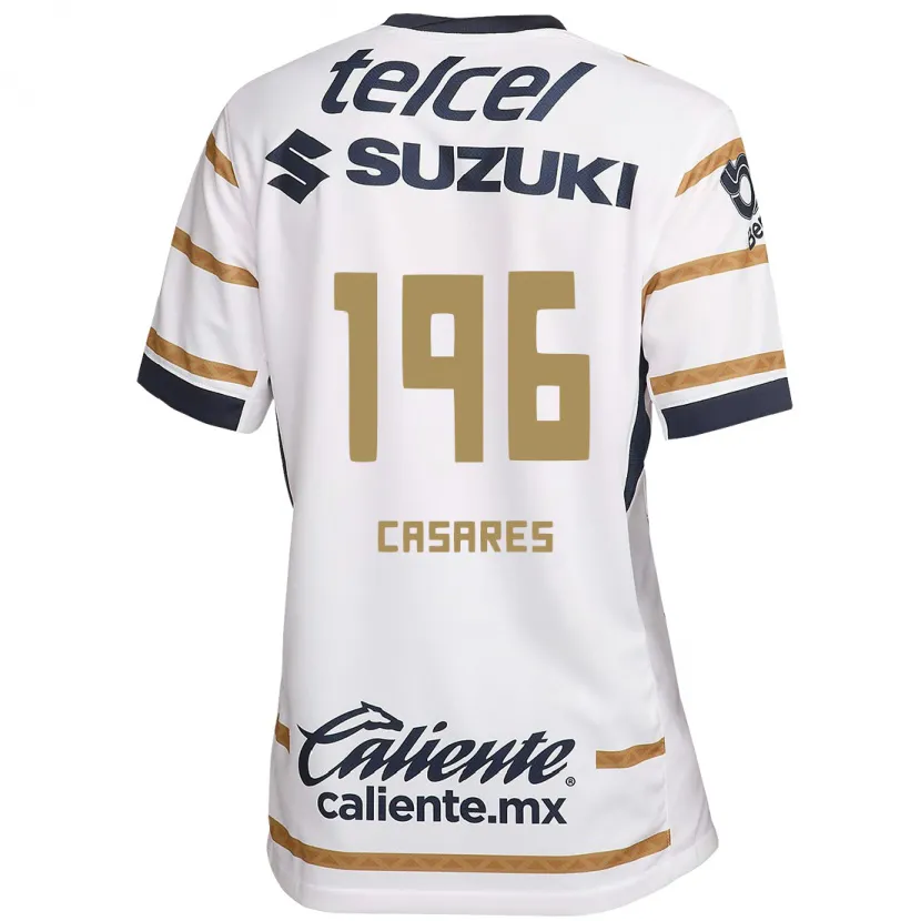 Danxen Kinder Mateo Casares #196 Weißer Obsidian Heimtrikot Trikot 2024/25 T-Shirt Österreich