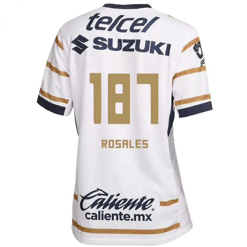 Danxen Kinder Alonso Rosales #187 Weißer Obsidian Heimtrikot Trikot 2024/25 T-Shirt Österreich