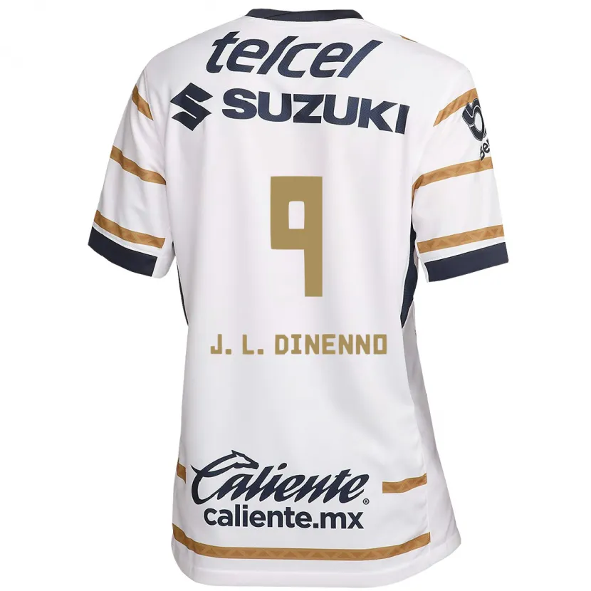 Danxen Kinder Juan Dinenno #9 Weißer Obsidian Heimtrikot Trikot 2024/25 T-Shirt Österreich