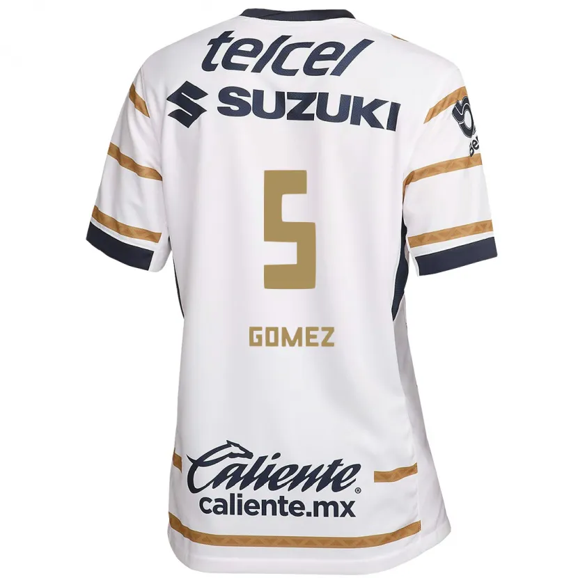 Danxen Kinder Kimberli Gomez #5 Weißer Obsidian Heimtrikot Trikot 2024/25 T-Shirt Österreich