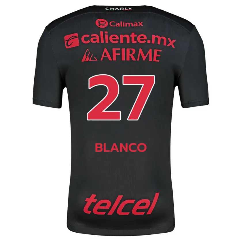 Danxen Kinder Domingo Blanco #27 Schwarz Rot Heimtrikot Trikot 2024/25 T-Shirt Österreich