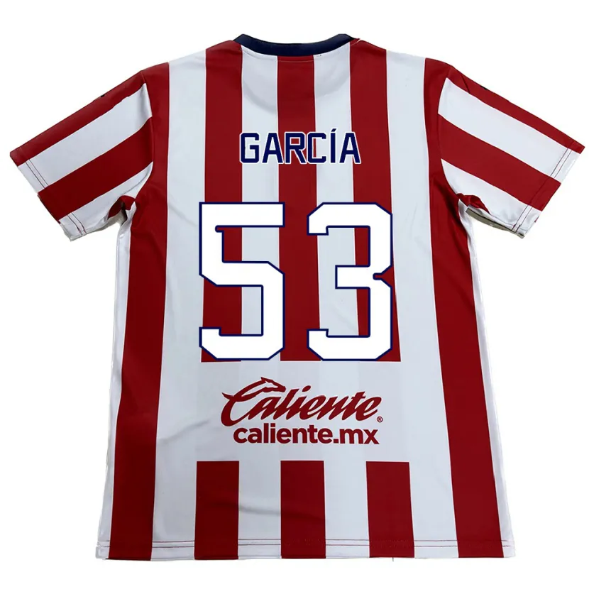 Danxen Kinder Uziel García #53 Rot-Weiss Heimtrikot Trikot 2024/25 T-Shirt Österreich