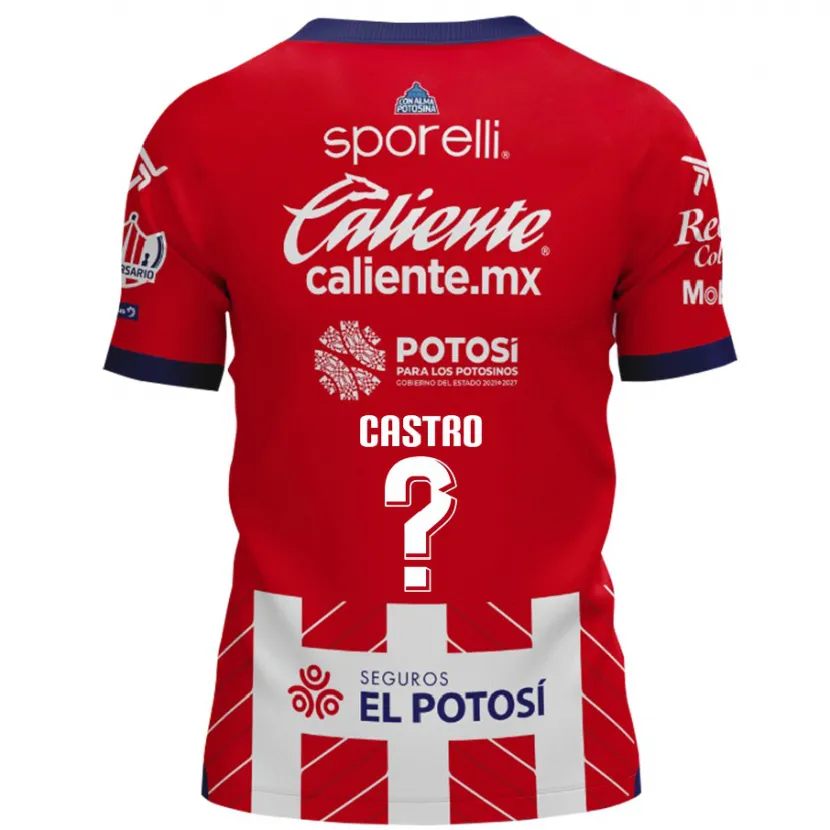 Danxen Kinder Juan Castro #0 Rot-Weiss Heimtrikot Trikot 2024/25 T-Shirt Österreich