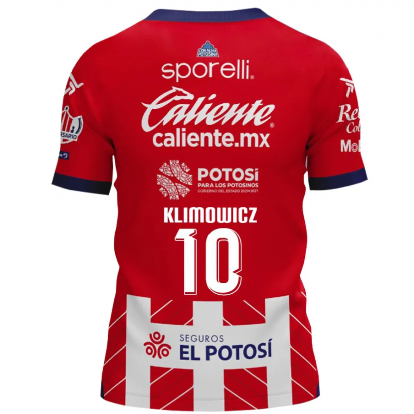 Danxen Kinder Mateo Klimowicz #10 Rot-Weiss Heimtrikot Trikot 2024/25 T-Shirt Österreich