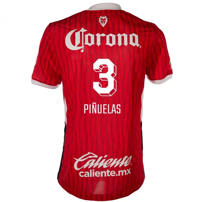 Danxen Kinder Fernando Piñuelas #3 Rot-Weiss Heimtrikot Trikot 2024/25 T-Shirt Österreich