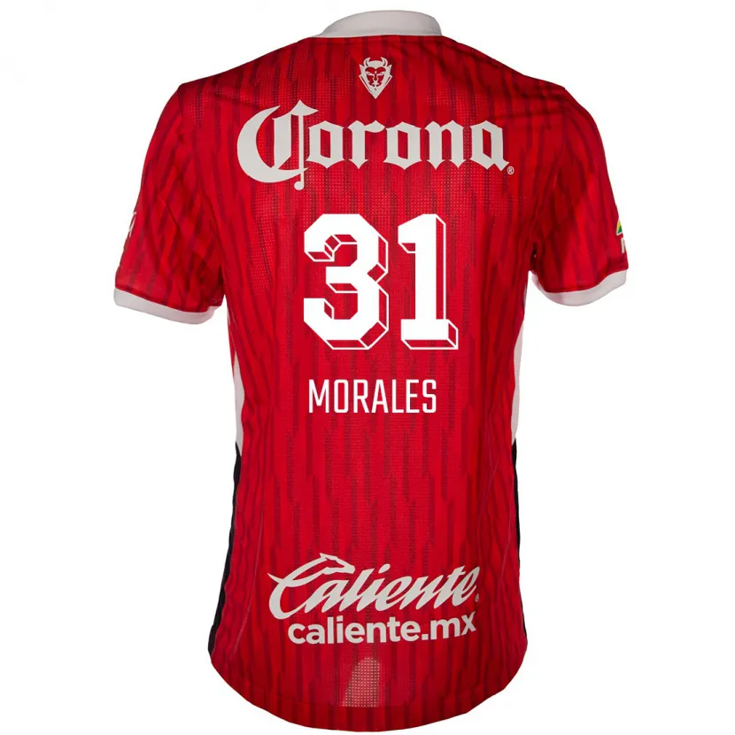 Danxen Kinder Robert Morales #31 Rot-Weiss Heimtrikot Trikot 2024/25 T-Shirt Österreich