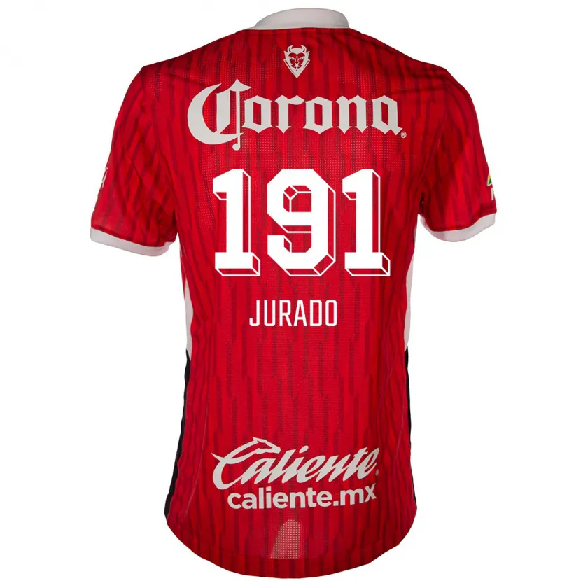 Danxen Kinder Pablo Jurado #191 Rot-Weiss Heimtrikot Trikot 2024/25 T-Shirt Österreich