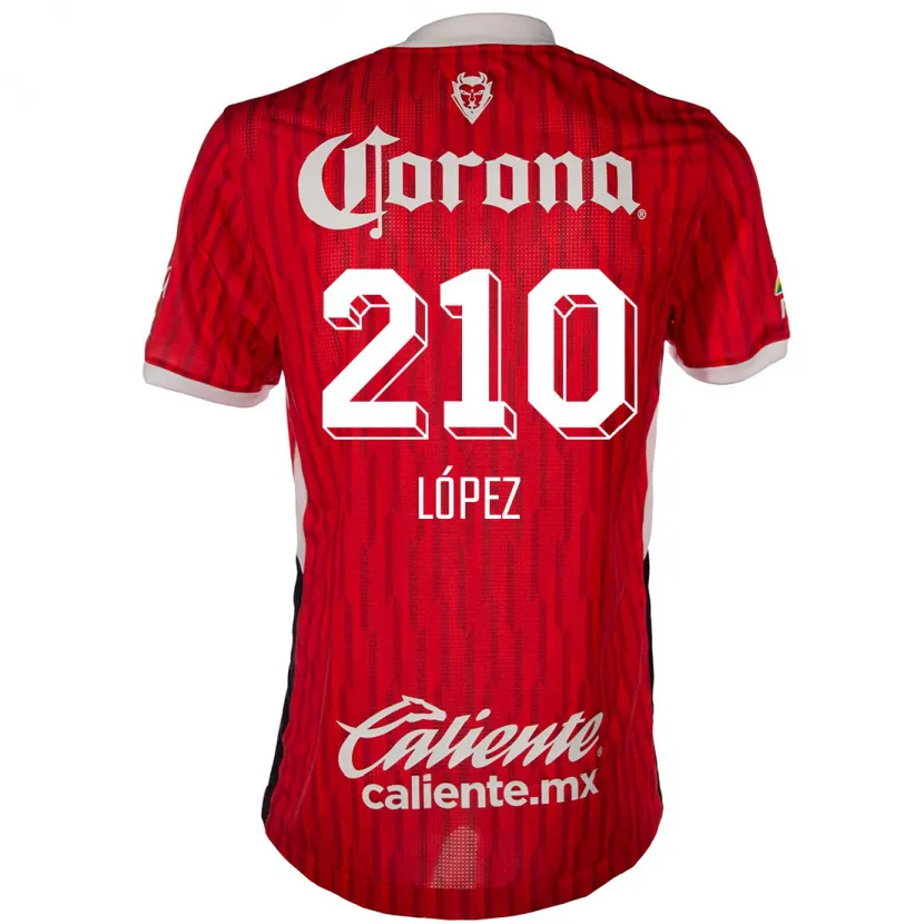 Danxen Kinder Juan López #210 Rot-Weiss Heimtrikot Trikot 2024/25 T-Shirt Österreich
