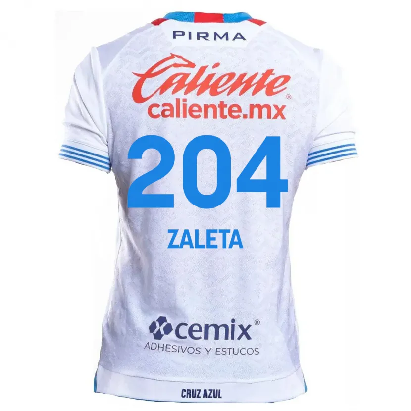 Danxen Kinder Mauro Zaleta #204 Weiß Blau Auswärtstrikot Trikot 2024/25 T-Shirt Österreich