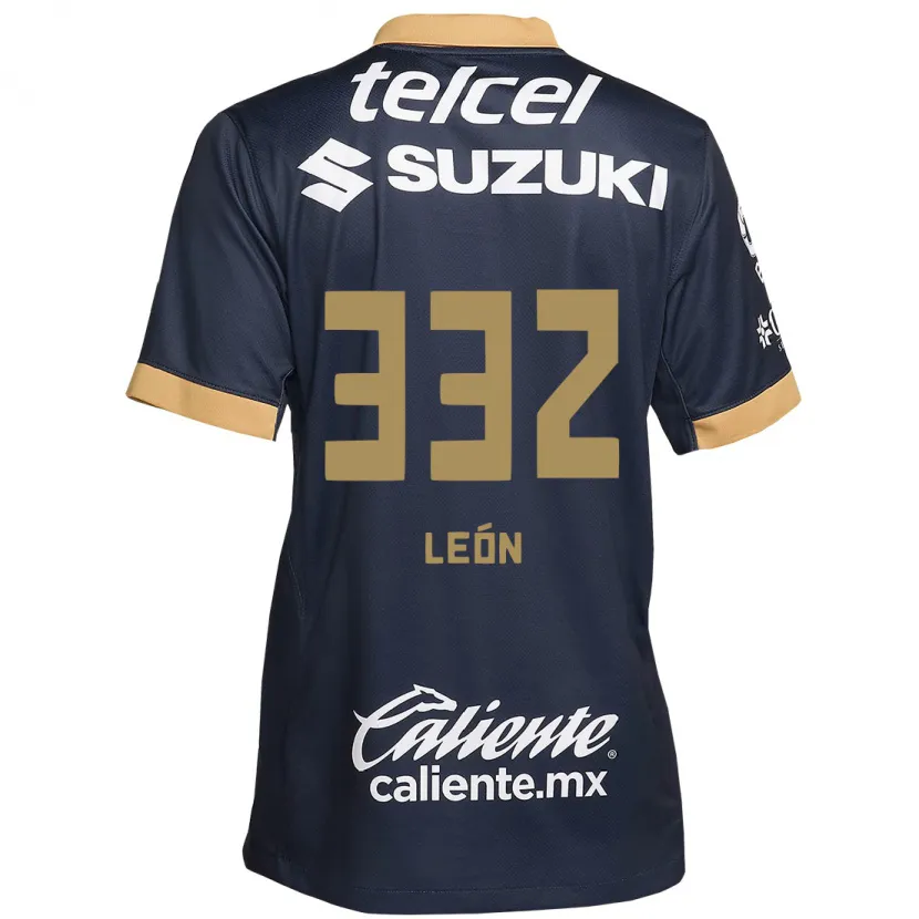 Danxen Kinder Andryk León #332 Obsidian Gold Weiß Auswärtstrikot Trikot 2024/25 T-Shirt Österreich