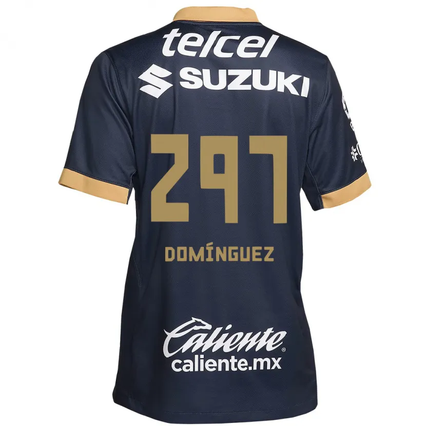 Danxen Kinder Julio Domínguez #297 Obsidian Gold Weiß Auswärtstrikot Trikot 2024/25 T-Shirt Österreich