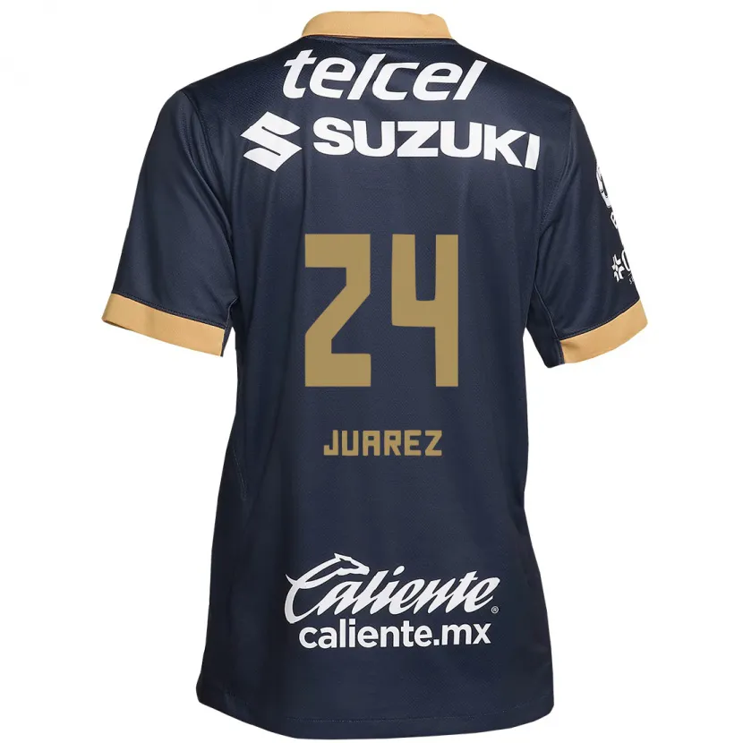 Danxen Kinder Gabriela Juarez #24 Obsidian Gold Weiß Auswärtstrikot Trikot 2024/25 T-Shirt Österreich