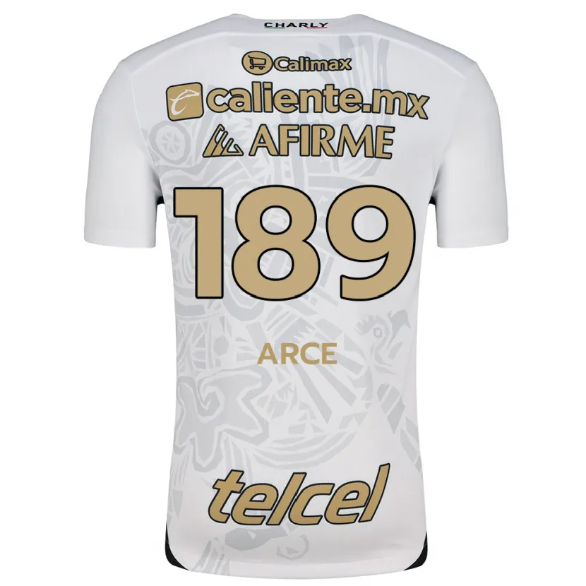 Danxen Kinder Diego Arce #189 Weiß Schwarz Auswärtstrikot Trikot 2024/25 T-Shirt Österreich