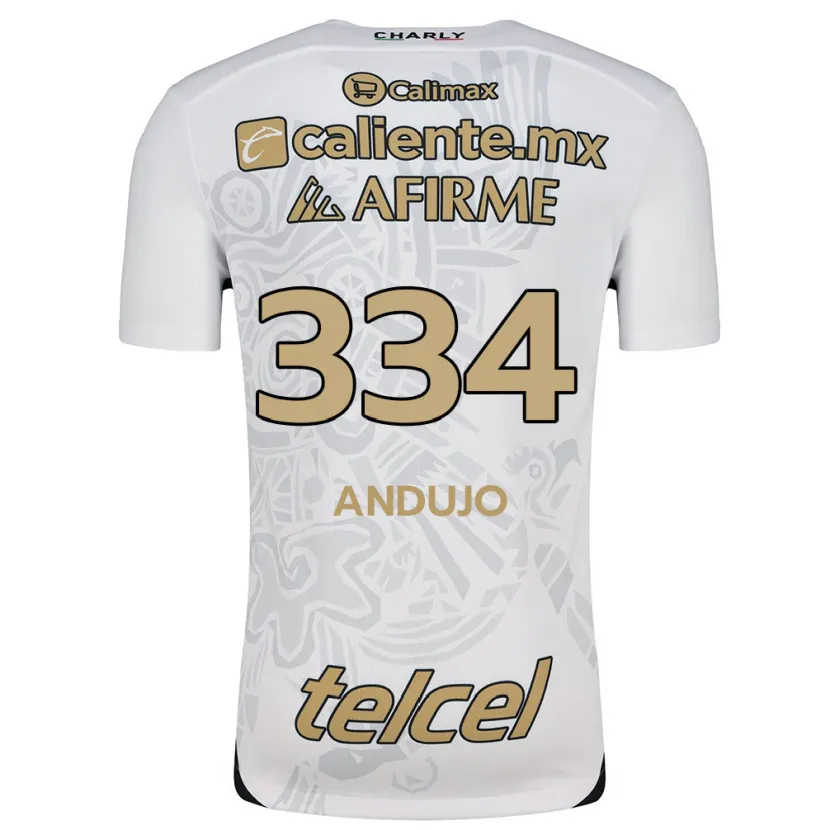Danxen Kinder Favio Andujo #334 Weiß Schwarz Auswärtstrikot Trikot 2024/25 T-Shirt Österreich