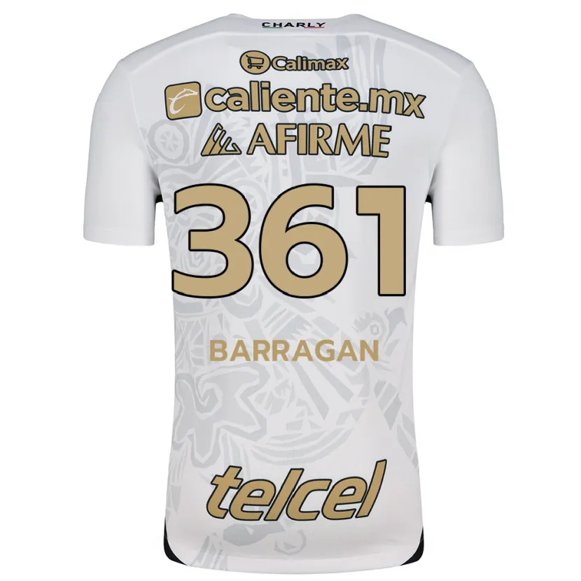 Danxen Kinder Jesús Barragán #361 Weiß Schwarz Auswärtstrikot Trikot 2024/25 T-Shirt Österreich