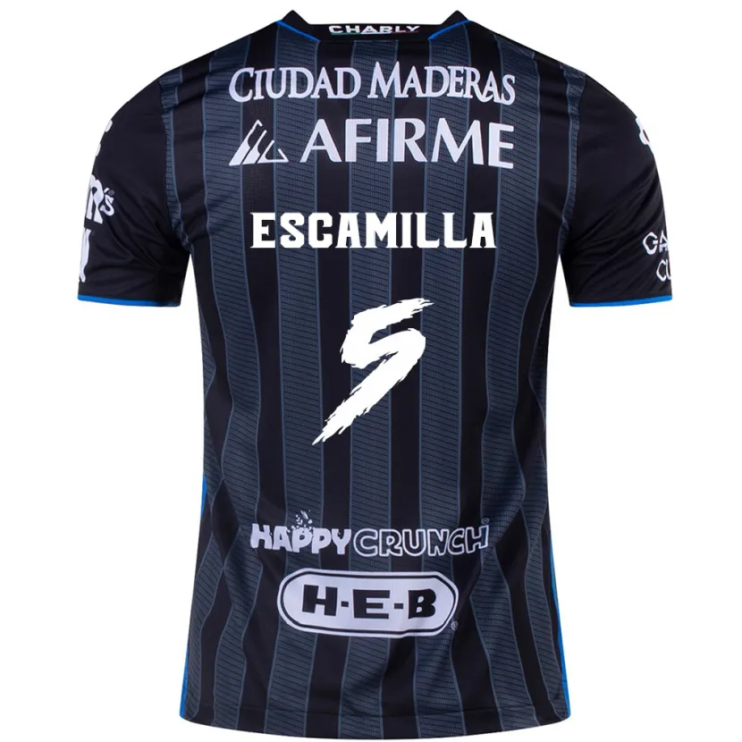 Danxen Kinder Kevin Escamilla #5 Weiß Schwarz Auswärtstrikot Trikot 2024/25 T-Shirt Österreich