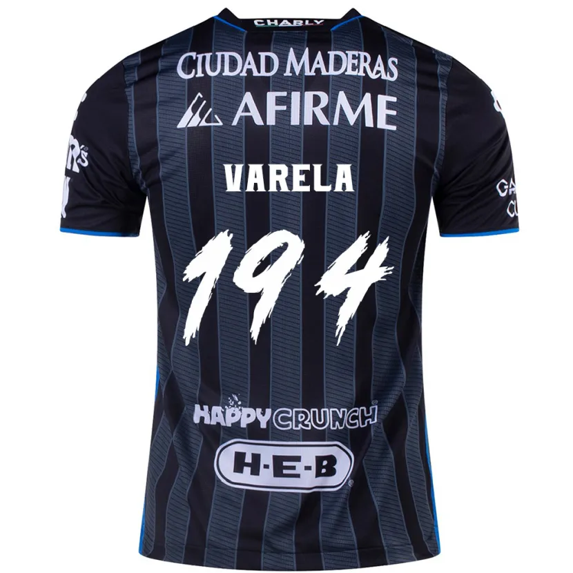 Danxen Kinder José Varela #194 Weiß Schwarz Auswärtstrikot Trikot 2024/25 T-Shirt Österreich