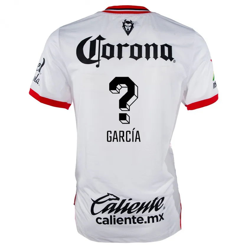 Danxen Kinder Carlos García #0 Weiß Rot Auswärtstrikot Trikot 2024/25 T-Shirt Österreich