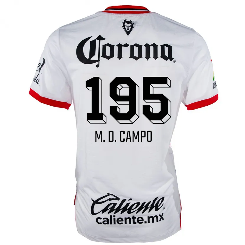 Danxen Kinder Arturo Martín Del Campo #195 Weiß Rot Auswärtstrikot Trikot 2024/25 T-Shirt Österreich