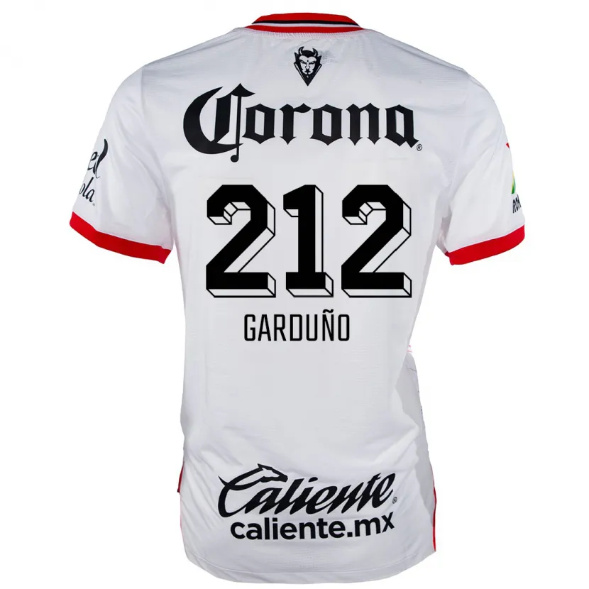 Danxen Kinder Carlos Garduño #212 Weiß Rot Auswärtstrikot Trikot 2024/25 T-Shirt Österreich