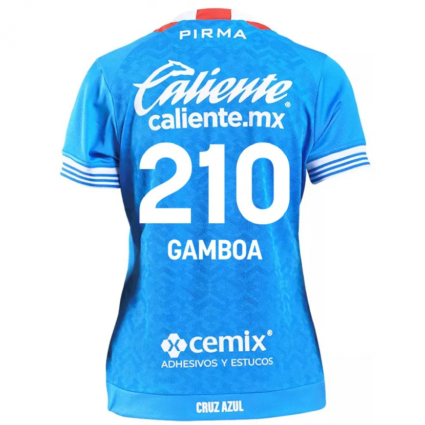 Danxen Herren Bryan Gamboa #210 Himmelblau Heimtrikot Trikot 2024/25 T-Shirt Österreich