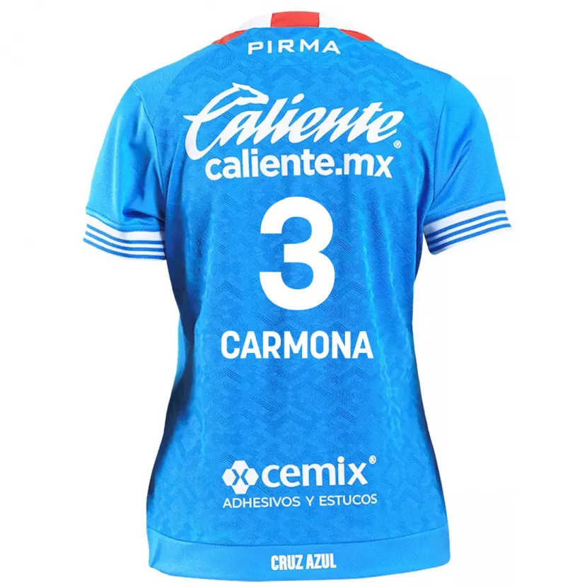 Danxen Herren Edith Carmona #3 Himmelblau Heimtrikot Trikot 2024/25 T-Shirt Österreich
