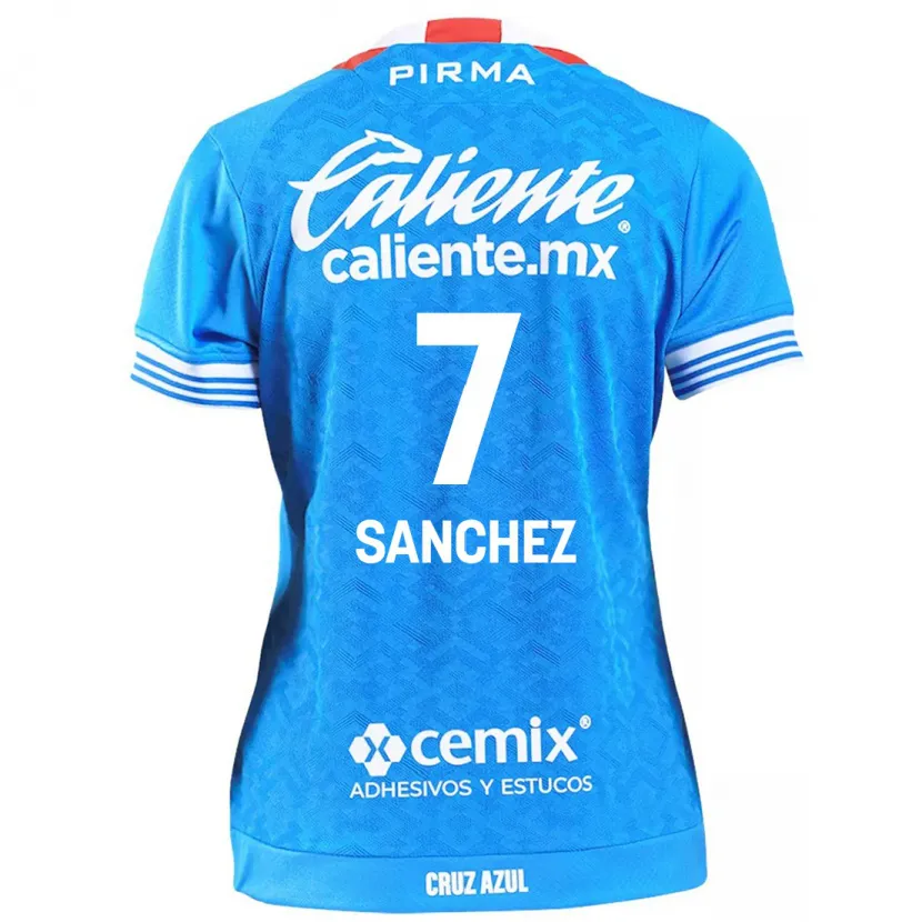 Danxen Herren Andrea Sanchez #7 Himmelblau Heimtrikot Trikot 2024/25 T-Shirt Österreich