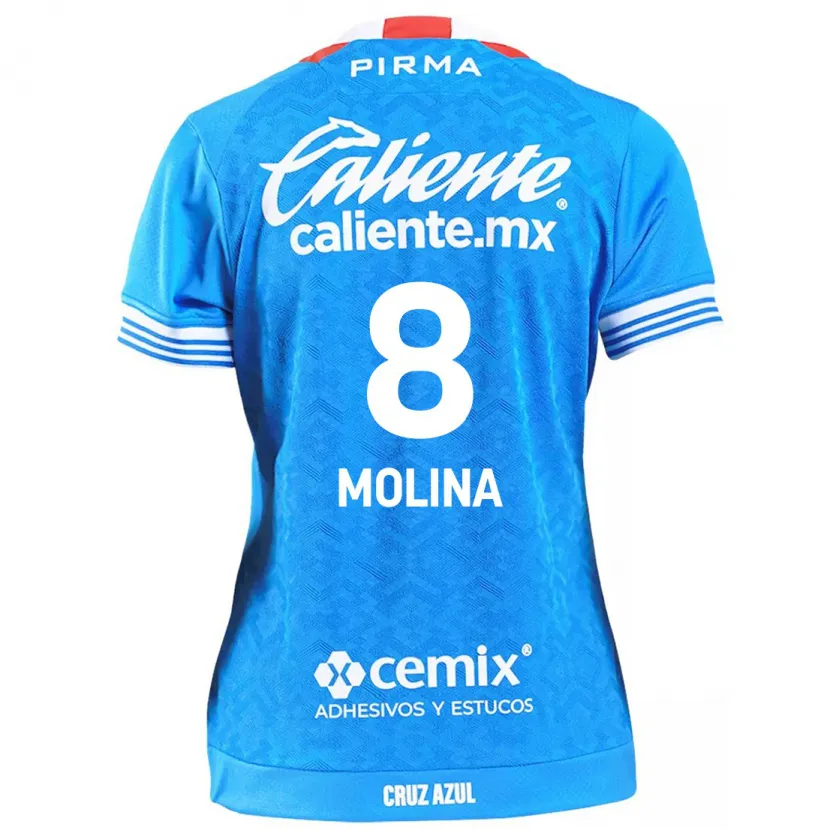 Danxen Herren Dalia Molina #8 Himmelblau Heimtrikot Trikot 2024/25 T-Shirt Österreich