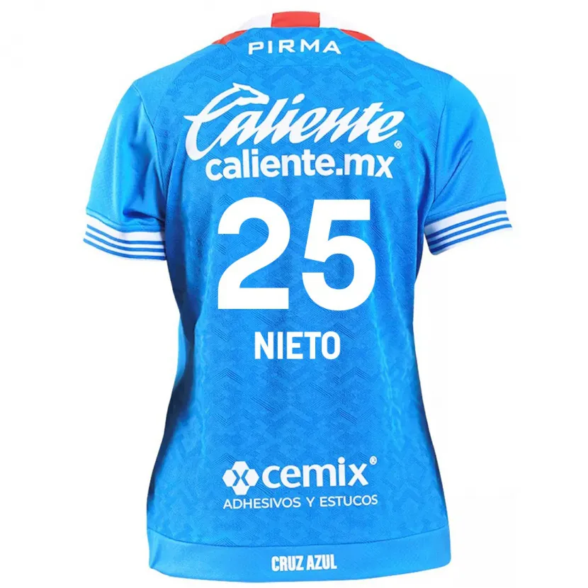 Danxen Herren Natsidieli Nieto #25 Himmelblau Heimtrikot Trikot 2024/25 T-Shirt Österreich