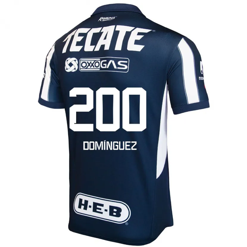 Danxen Herren Joel Domínguez #200 Blau Rot Weiß Heimtrikot Trikot 2024/25 T-Shirt Österreich