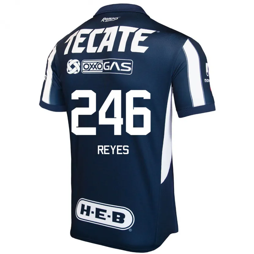 Danxen Herren Cristian Reyes #246 Blau Rot Weiß Heimtrikot Trikot 2024/25 T-Shirt Österreich