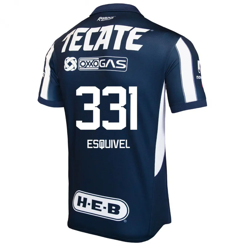 Danxen Herren Abraham Esquivel #331 Blau Rot Weiß Heimtrikot Trikot 2024/25 T-Shirt Österreich