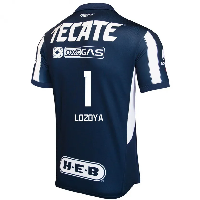 Danxen Herren Claudia Lozoya #1 Blau Rot Weiß Heimtrikot Trikot 2024/25 T-Shirt Österreich