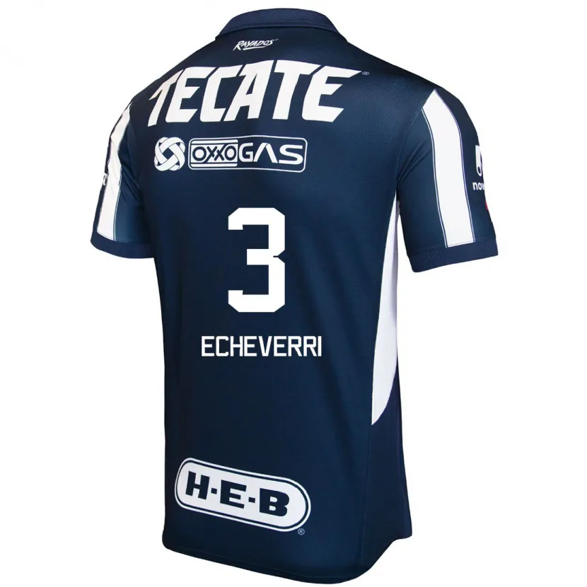 Danxen Herren Isabella Echeverri #3 Blau Rot Weiß Heimtrikot Trikot 2024/25 T-Shirt Österreich