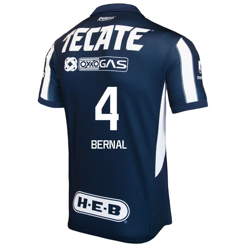 Danxen Herren Rebeca Bernal #4 Blau Rot Weiß Heimtrikot Trikot 2024/25 T-Shirt Österreich