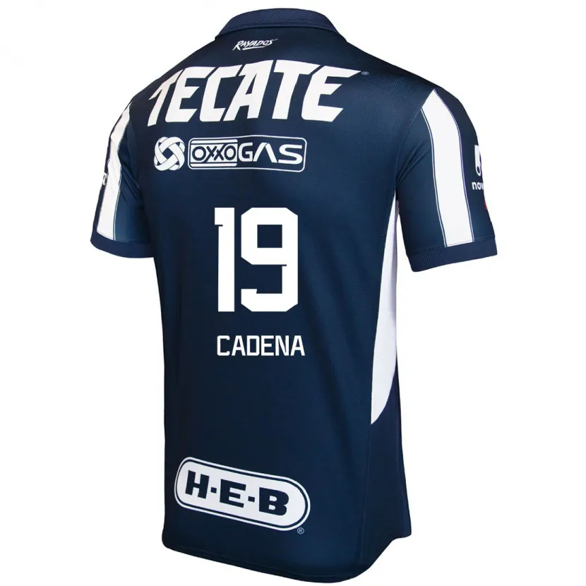 Danxen Herren Mariana Cadena #19 Blau Rot Weiß Heimtrikot Trikot 2024/25 T-Shirt Österreich