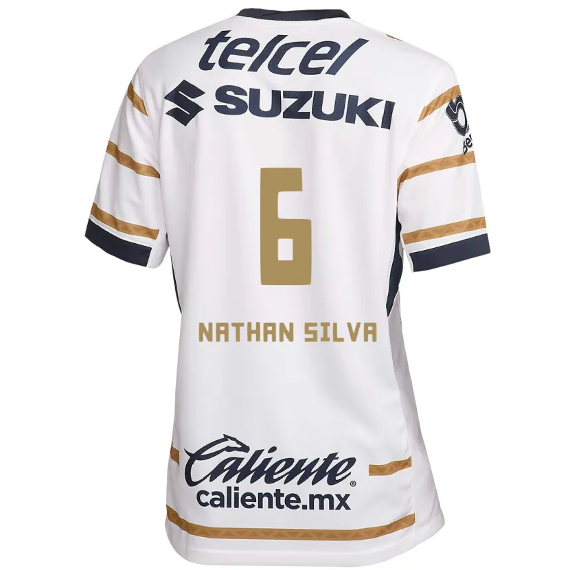 Danxen Herren Nathan Silva #6 Weißer Obsidian Heimtrikot Trikot 2024/25 T-Shirt Österreich