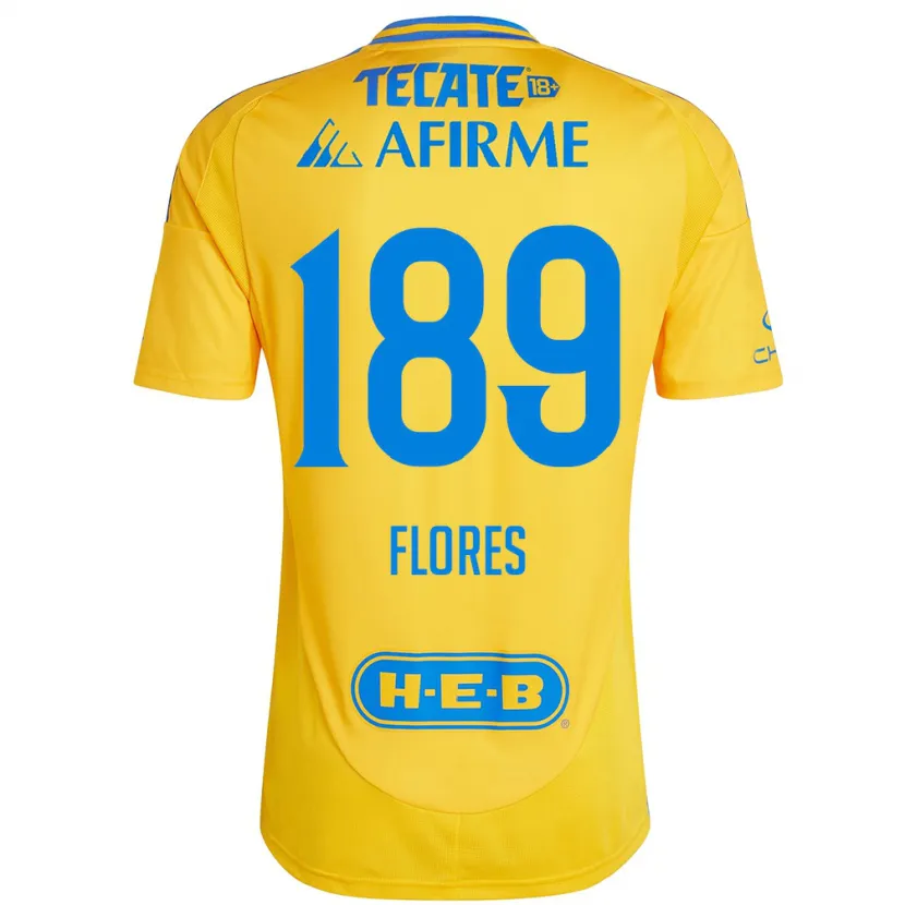 Danxen Herren Rolando Flores #189 Goldgelb Heimtrikot Trikot 2024/25 T-Shirt Österreich