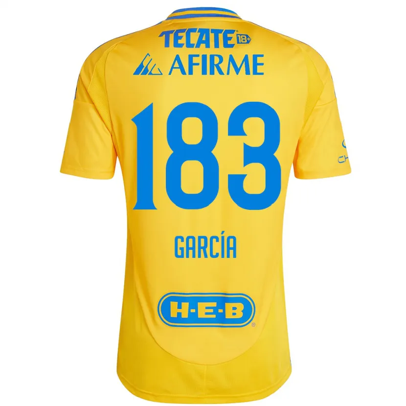 Danxen Herren Zahir García #183 Goldgelb Heimtrikot Trikot 2024/25 T-Shirt Österreich