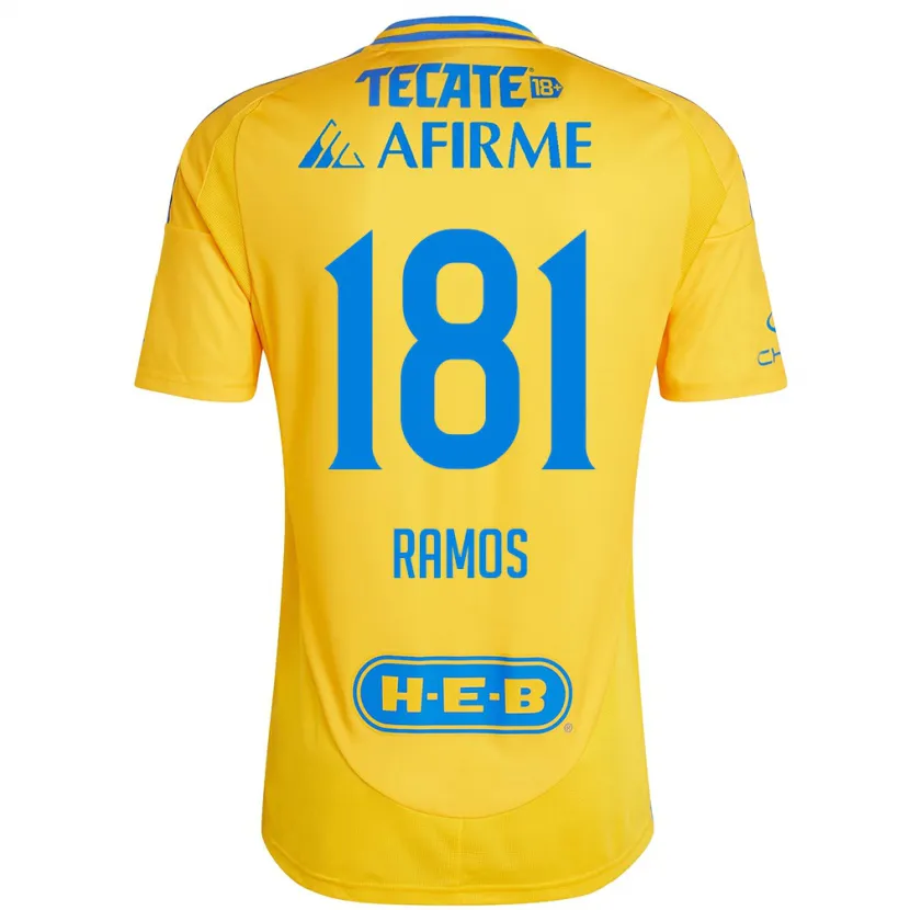 Danxen Herren Anthony Ramos #181 Goldgelb Heimtrikot Trikot 2024/25 T-Shirt Österreich