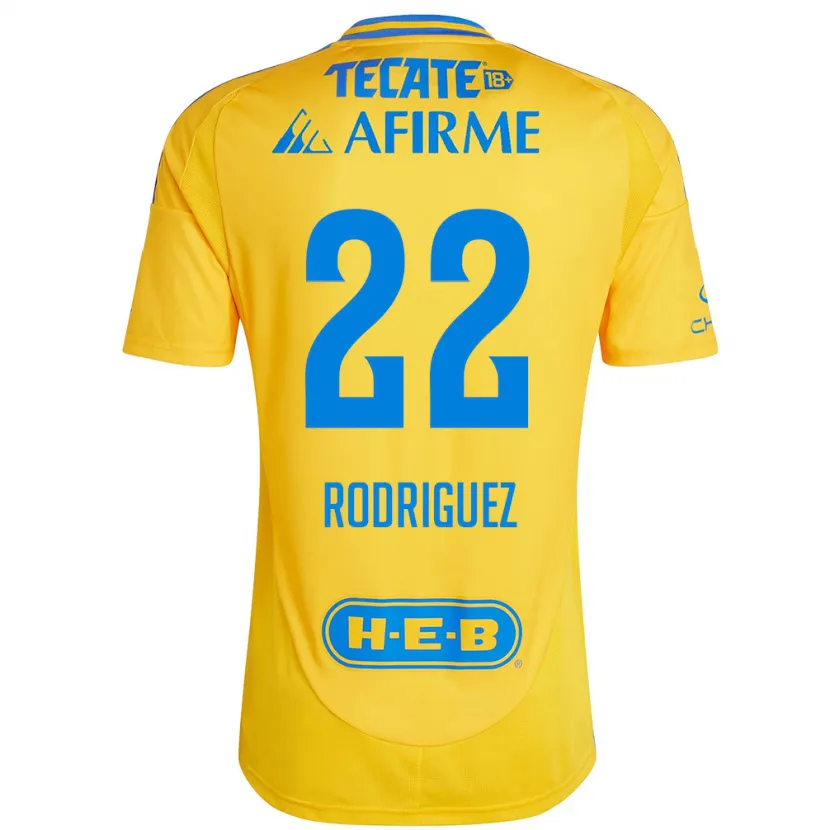 Danxen Herren Anika Rodriguez #22 Goldgelb Heimtrikot Trikot 2024/25 T-Shirt Österreich
