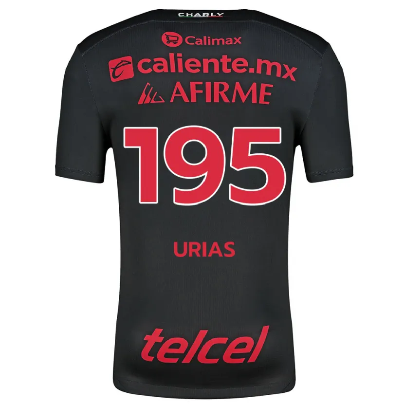 Danxen Herren Héctor Urías #195 Schwarz Rot Heimtrikot Trikot 2024/25 T-Shirt Österreich