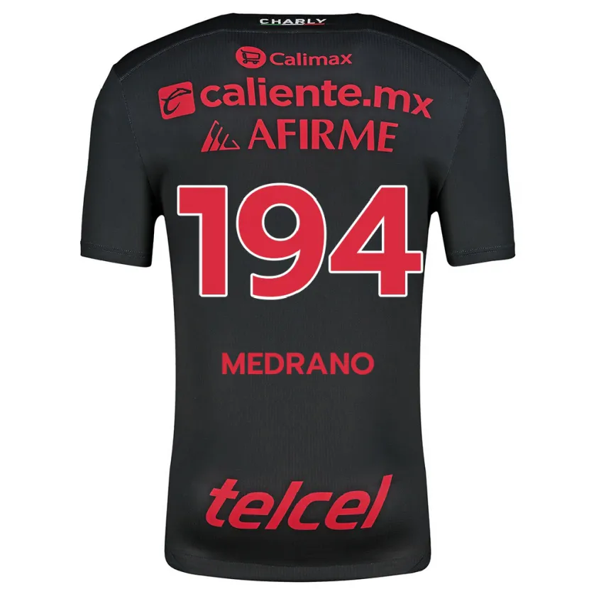 Danxen Herren Luis Medrano #194 Schwarz Rot Heimtrikot Trikot 2024/25 T-Shirt Österreich