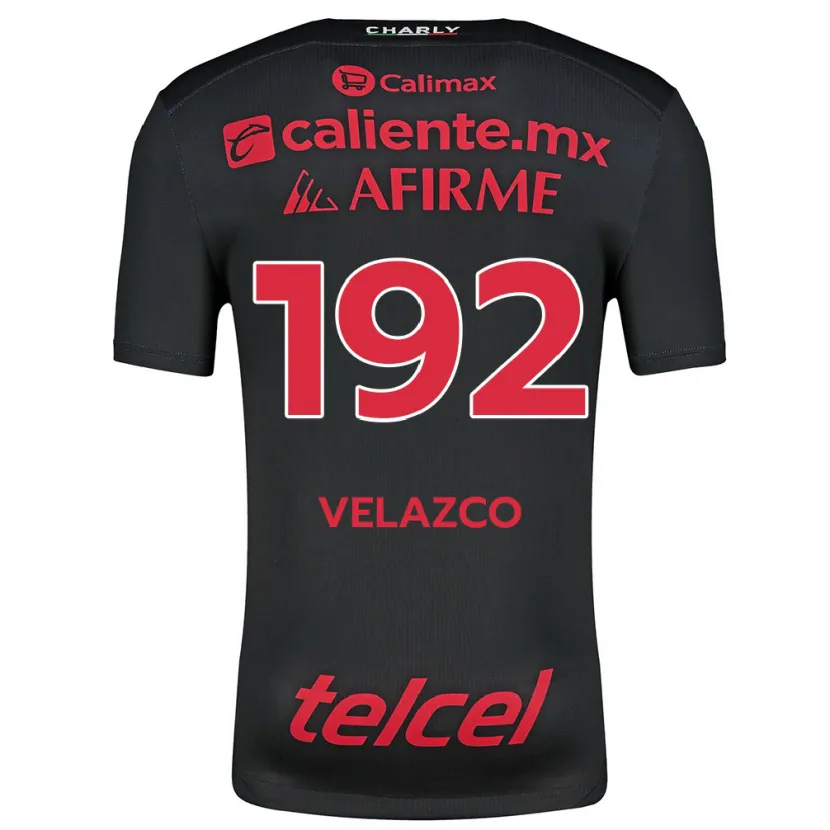 Danxen Herren Emiliano Velazco #192 Schwarz Rot Heimtrikot Trikot 2024/25 T-Shirt Österreich
