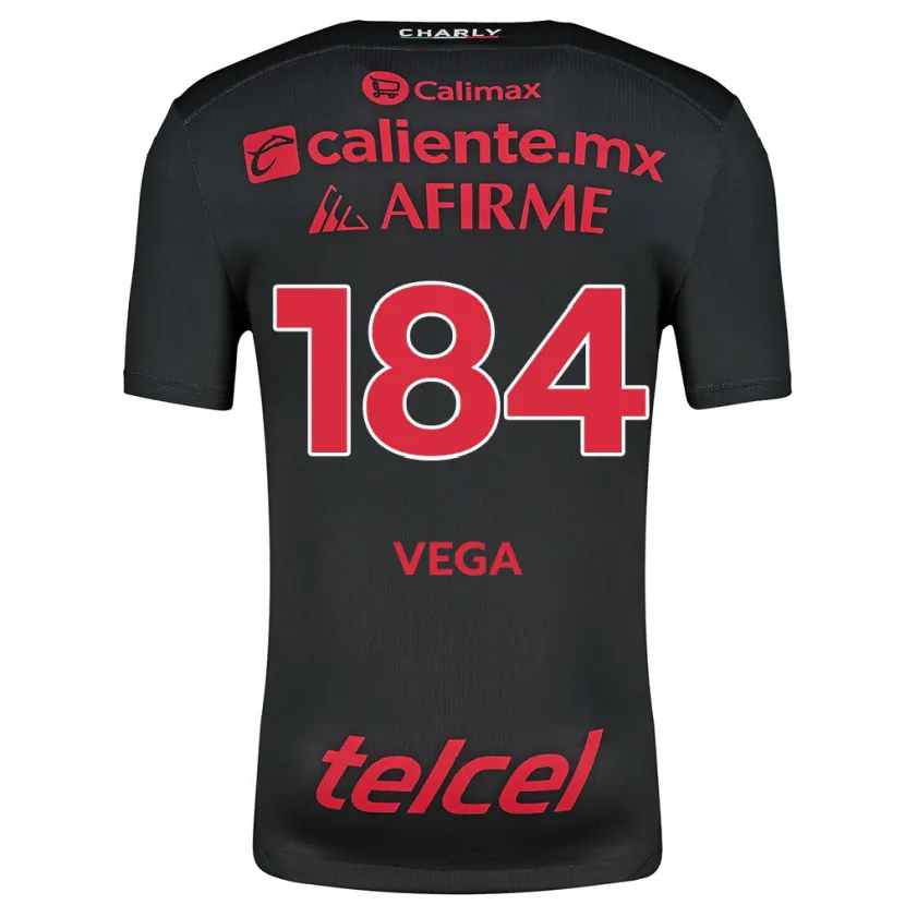 Danxen Herren Daniel Vega #184 Schwarz Rot Heimtrikot Trikot 2024/25 T-Shirt Österreich