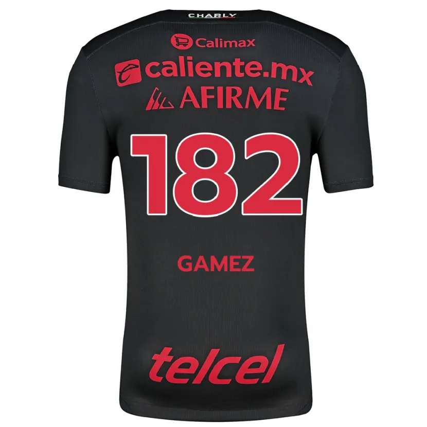Danxen Herren Mark Gamez #182 Schwarz Rot Heimtrikot Trikot 2024/25 T-Shirt Österreich