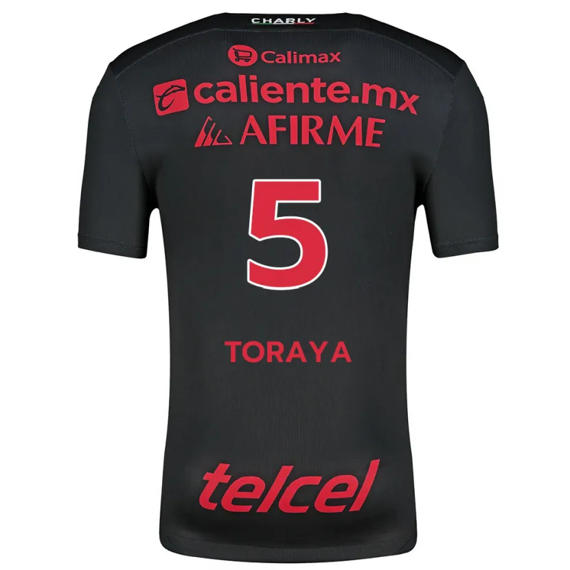 Danxen Herren Yadira Toraya #5 Schwarz Rot Heimtrikot Trikot 2024/25 T-Shirt Österreich