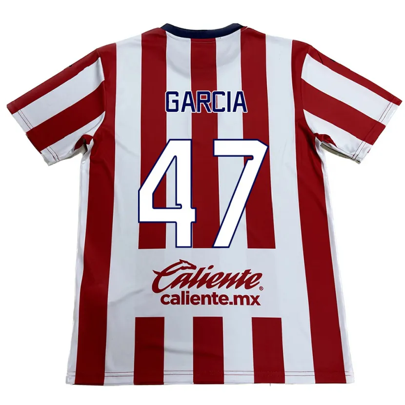 Danxen Herren Gael García #47 Rot-Weiss Heimtrikot Trikot 2024/25 T-Shirt Österreich