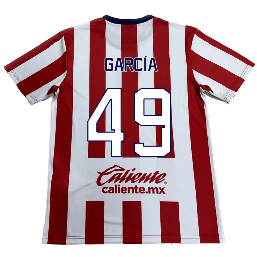 Danxen Herren Gilberto García #49 Rot-Weiss Heimtrikot Trikot 2024/25 T-Shirt Österreich
